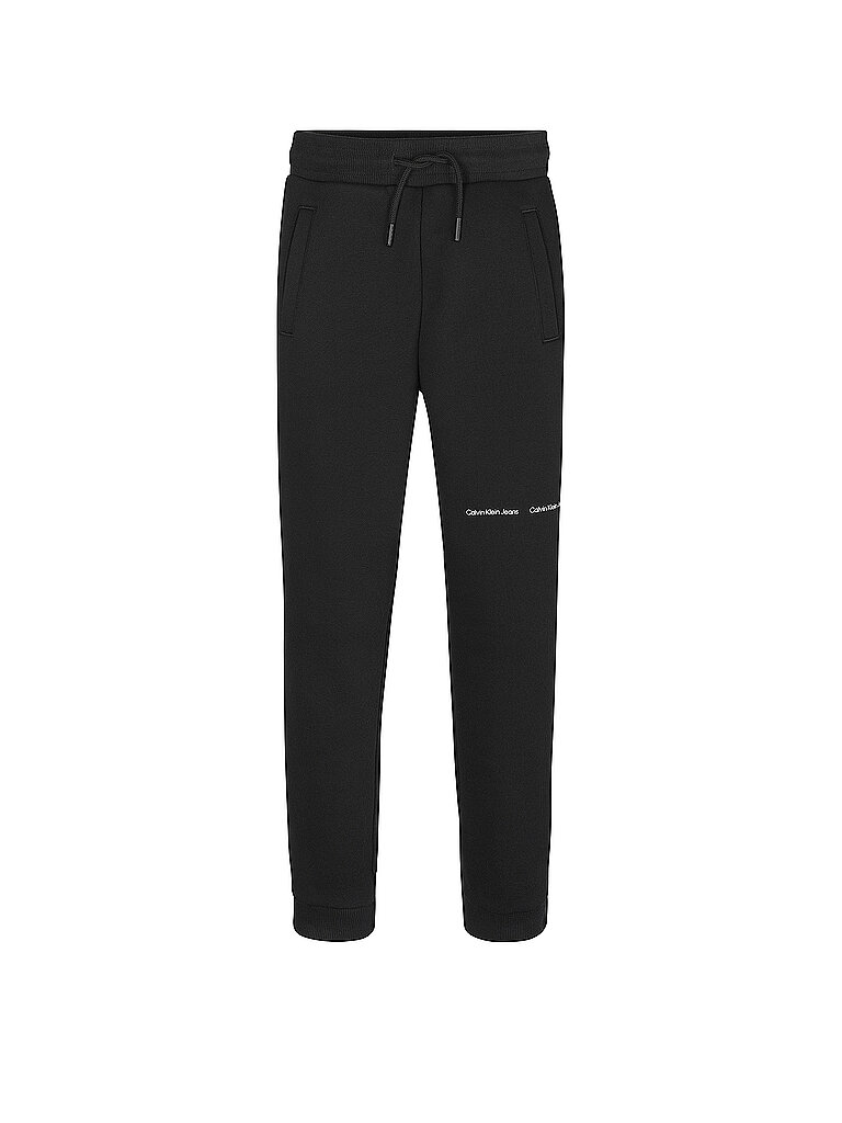 CALVIN KLEIN JEANS Jungen Jogginghose  schwarz | 152